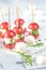 Caprese salad skewers