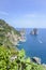 Capri coast, Campania, Italy