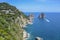 Capri coast, Campania, Italy