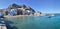 Capri - Foto panoramica del porto dal molo