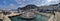 Capri - Foto panoramica del porto dal molo degli aliscafi