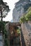 Capri - Inizio della Via Krupp da Via Matteotti