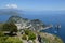 CAPRI, ITALY, MAY 8, 2014: View over capri town taken from the viewpoint on the top of the hill.