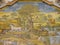 Capri, Naples, Italy. The majolica floor mosaic of the Church of St Michael the Archangel