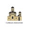 Capriana Monastery. One of the oldest monasteries of Moldova. It`s a great monastery, with a long and glorious history. Flat