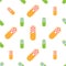 Capsule Pill Icon Seamless Pattern, Medicine Capsule Pill Icon, Pharmaceutical Dosage