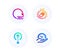 Capsule pill, Swipe up and 360 degrees icons set. Safe time sign. Vector