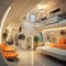 Capsule type apartment, high technology