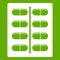 Capsules icon green