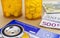 Capsules up ticket euro and european health insurance card