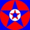 Captain America superhero shield colors