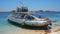 Captain A Futuristic Metal Boat In Formentera