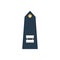 Captain naval officer military rank insignia sign