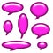 Caption Bubbles Clip Art