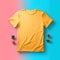 Captivate your audience: engage viewers with striking t-shirt mockups