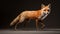 Captivating 3d Rendering Of Realistic Orange Fox Walking