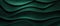 A captivating abstract texture featuring structured 3D waves in dark green leather, ideal for background banners and panoramas, Ai