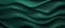 A captivating abstract texture featuring structured 3D waves in dark green leather, ideal for background banners and panoramas, Ai