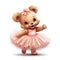 Captivating bear dance clipart