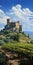 Captivating Castle And Vineyard Painting Inspired By Dalhart Windberg