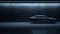 Captivating Chiaroscuro: Stylish Indigo Narrative Of A New Black Car