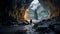 Captivating Documentary Photos Of A Man Exploring An Ice Cave At Sunrise