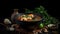 Captivating Essence Tom Yum Goong in Dark Mode, a Visual Masterpiece that Captures the Soul of Thai Cuisine