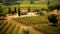 Captivating Italian Landscape Through Tilt-shift Lens