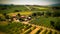 Captivating Italian Landscape Through Tilt-shift Lens