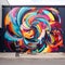 Captivating Kaleidoscope Street Art