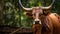 Captivating Lensbaby Effect: Narrative-driven Visual Storytelling Of A Brown Bull