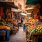 Captivating local market in Casablanca