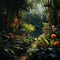 Captivating Lush Jungle Filled with Exotic Plants