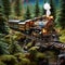 Captivating Model Trains in Whimsical Landscapes