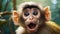 Captivating Monkey Laughing In Realistic 8k Resolution