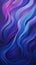 A Captivating Painting of a Tranquil Purple and Blue Wave