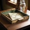 Captivating paper tray design with rustic reverie