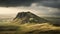 Captivating Photograph Of Grassy Hills In Denmark With Perfect Lighting