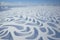 Captivating Pristine Snow Patterns. Serene Calming Rhythms. Stunning 3D Abstract Artwork