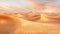 Captivating sahara desert landscape in egypt with mesmerizing undulating sand dunes