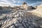 A captivating shot of the White Pocket rock formation in the National Park, with its stunning white sandstone and intricate