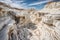 A captivating shot of the White Pocket rock formation in the National Park, with its stunning white sandstone and intricate