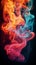 A Captivating Smoke Art Abstract Wallpaper for iphone