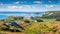 Captivating spring landscape of Mania Beach. Colorful morning scene of Cephalonia island, Greece, Europe. Fantastic seascape of