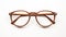 Captivating Terracotta Eyeglasses With Bold, Graceful Design