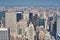 Captivating view of New York seen from above in the afternoon.