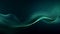 A captivating webpage header design with a seamless blend of a dark green and blue, AI generated
