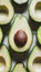 Capture Close up of succulent avocado slice, ready for culinary use