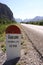 Capture of Milestone on the National Route in Laos.