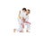 Capture for throwing athletes are doing in judogi